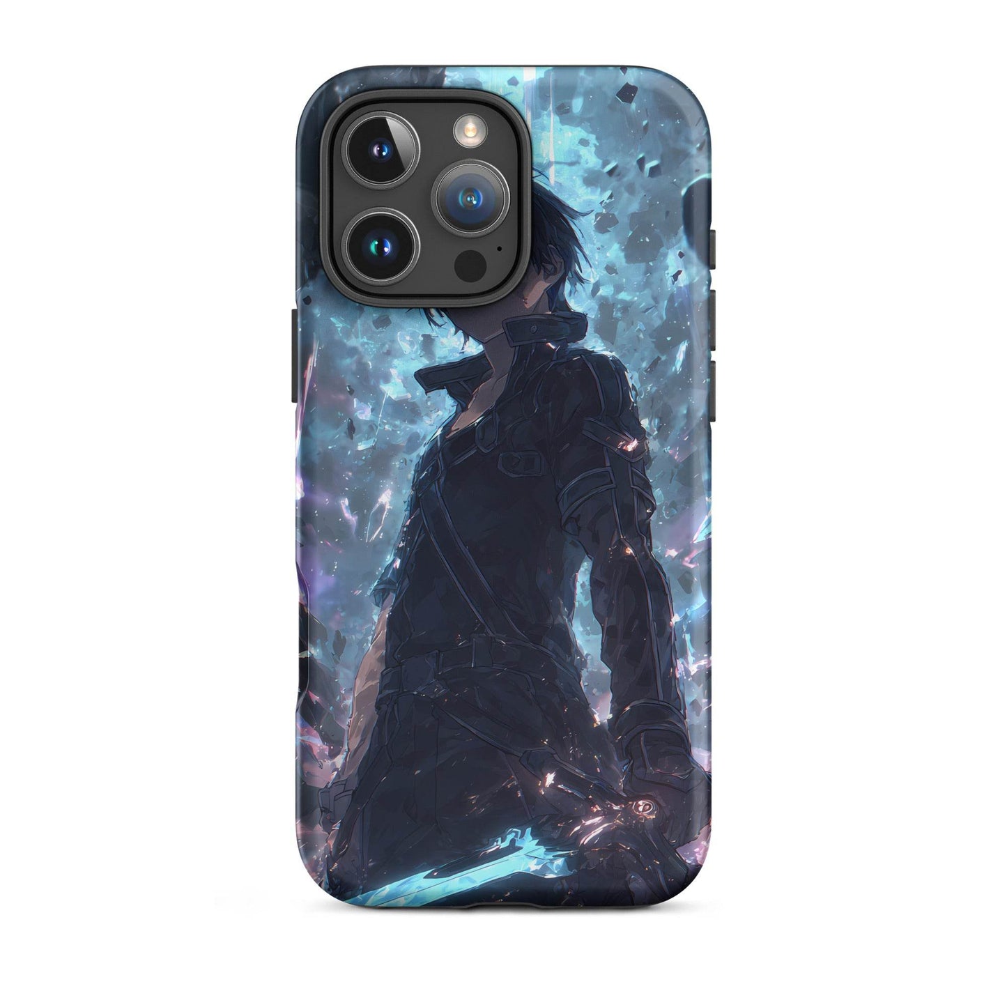Kirito Kirigaya Sword Art Online Anime Fan Art Tough Case for iPhone® - Chromavolt