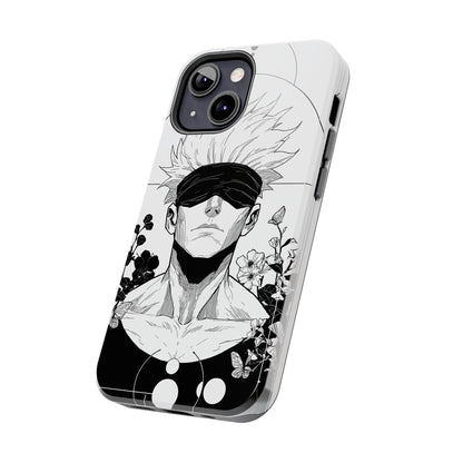 Gojo Satoru Jujutsu Kaisen Stylish Gamer Phone Case, Tough Case for Protection, Anime Lover Gift