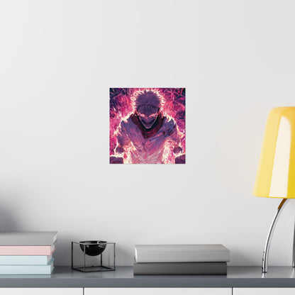 Ryomen Sukuna, Jujutsu Kaisen Anime Fan Art Vertical Poster Wall Art