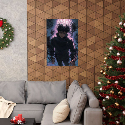 Megumi Fushiguro, Jujutsu Kaisen Anime Matte Vertical Poster Wall Art