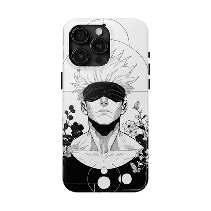 Gojo Satoru Jujutsu Kaisen Stylish Gamer Phone Case, Tough Case for Protection, Anime Lover Gift