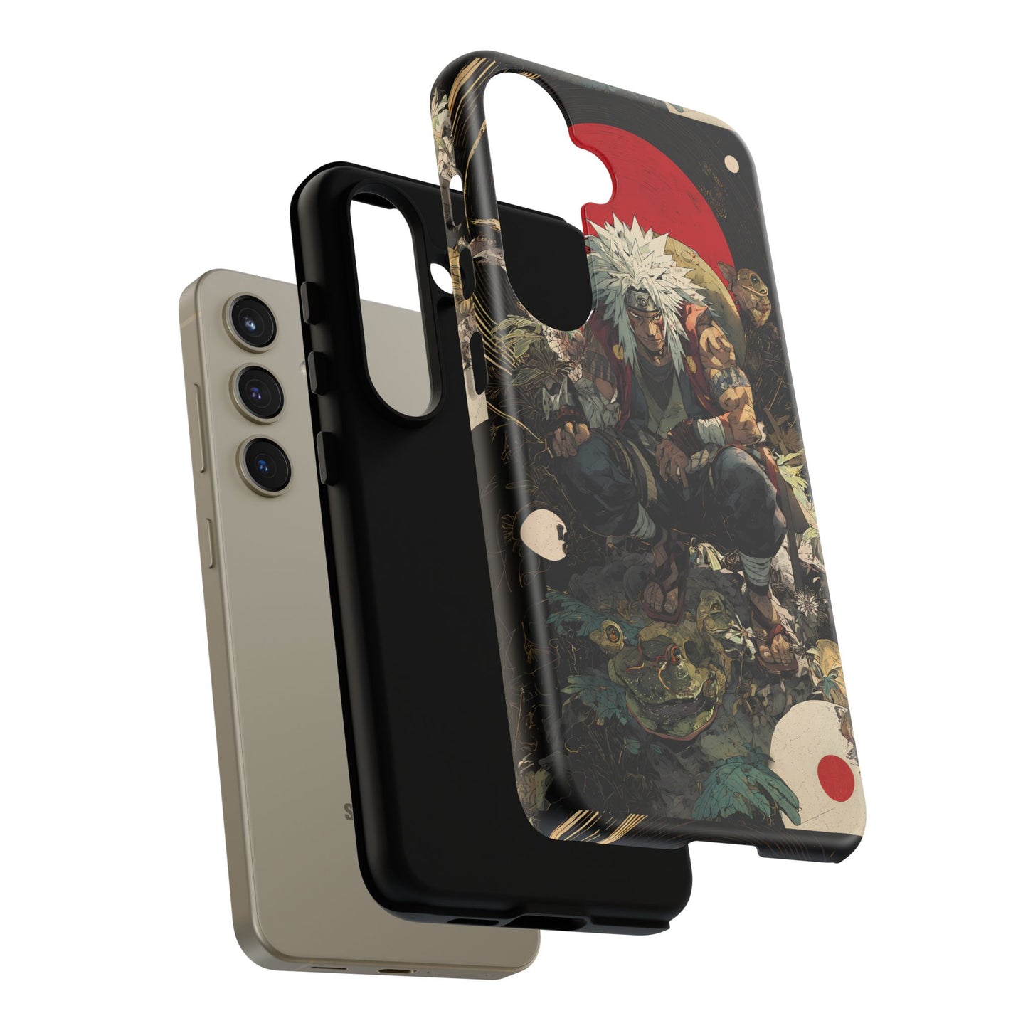 Jiraiya Sensei Naruto Shippuden Anime-Inspired Phone Case: Tough Cases, Phone Cover