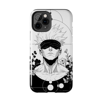 Gojo Satoru Jujutsu Kaisen Stylish Gamer Phone Case, Tough Case for Protection, Anime Lover Gift