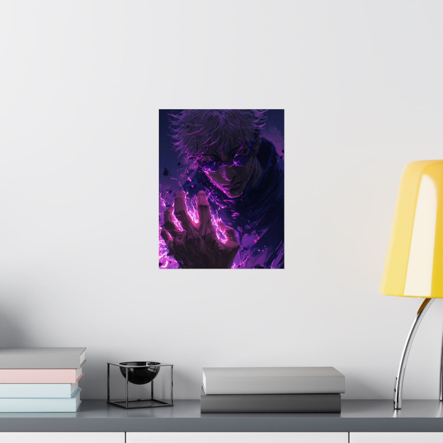 Gojo Satoru, Limitless Power Jujutsu Kaisen Anime Matte Vertical Poster Wall Art