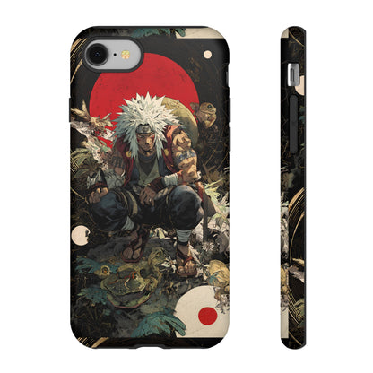 Jiraiya Sensei Naruto Shippuden Anime-Inspired Phone Case: Tough Cases, Phone Cover