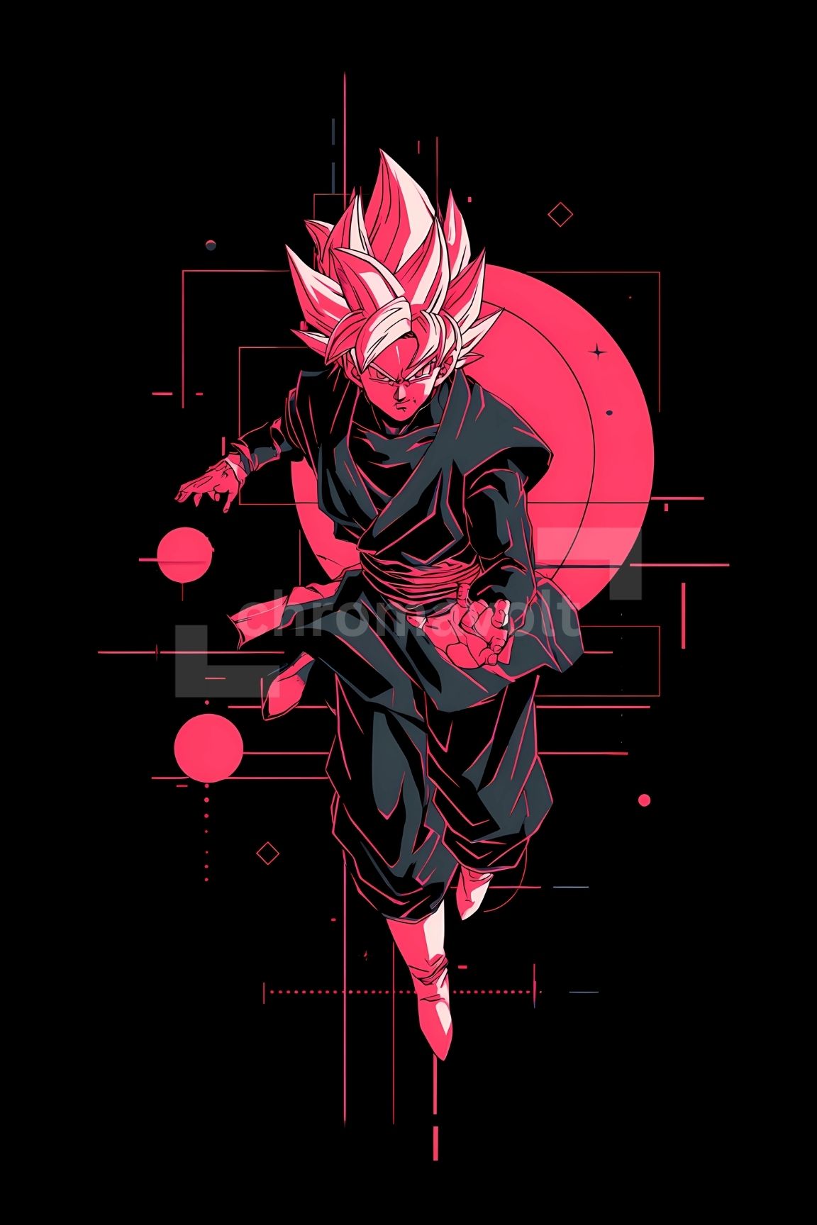 Dragon Ball Anime Posters, Matte Vertical Poster Wall Art 24 in x 36 in