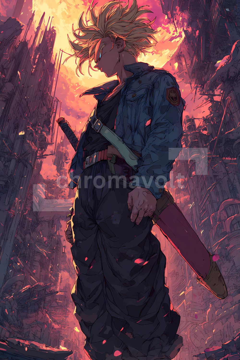 Dragon Ball Super, DBZ Anime Posters, Matte Vertical Poster Wall Art