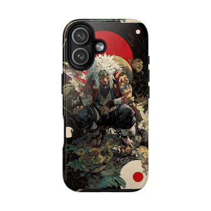 Jiraiya Sensei Naruto Shippuden Anime-Inspired Phone Case: Tough Cases, Phone Cover