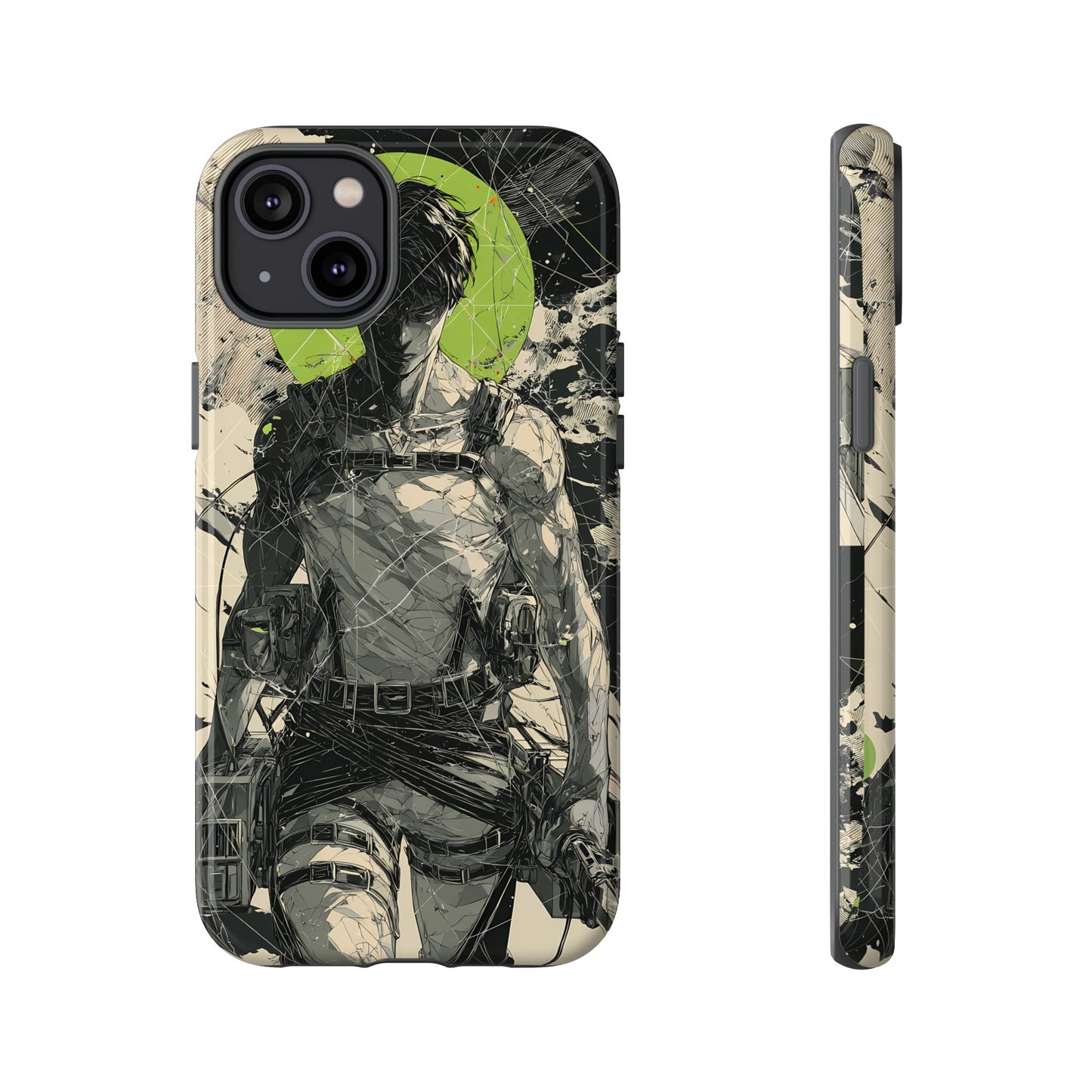 Captain Levi Ackerman, Attack On Titan Anime-Inspired Phone Case: Tough Cases, Phone Cover