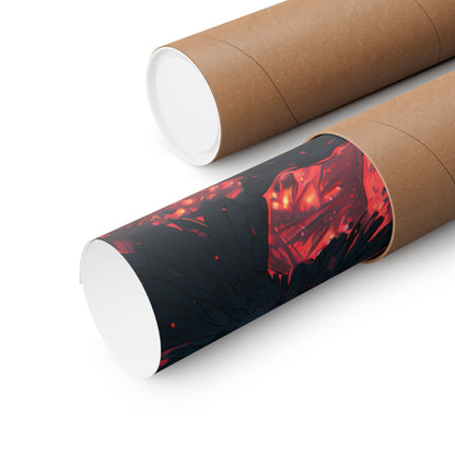 Itachi Uchiha, Tsukuyomi Naruto Shippuden Anime Fan Art Vertical Poster Wall Art