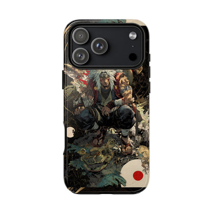Jiraiya Sensei Naruto Shippuden Anime-Inspired Phone Case: Tough Cases, Phone Cover