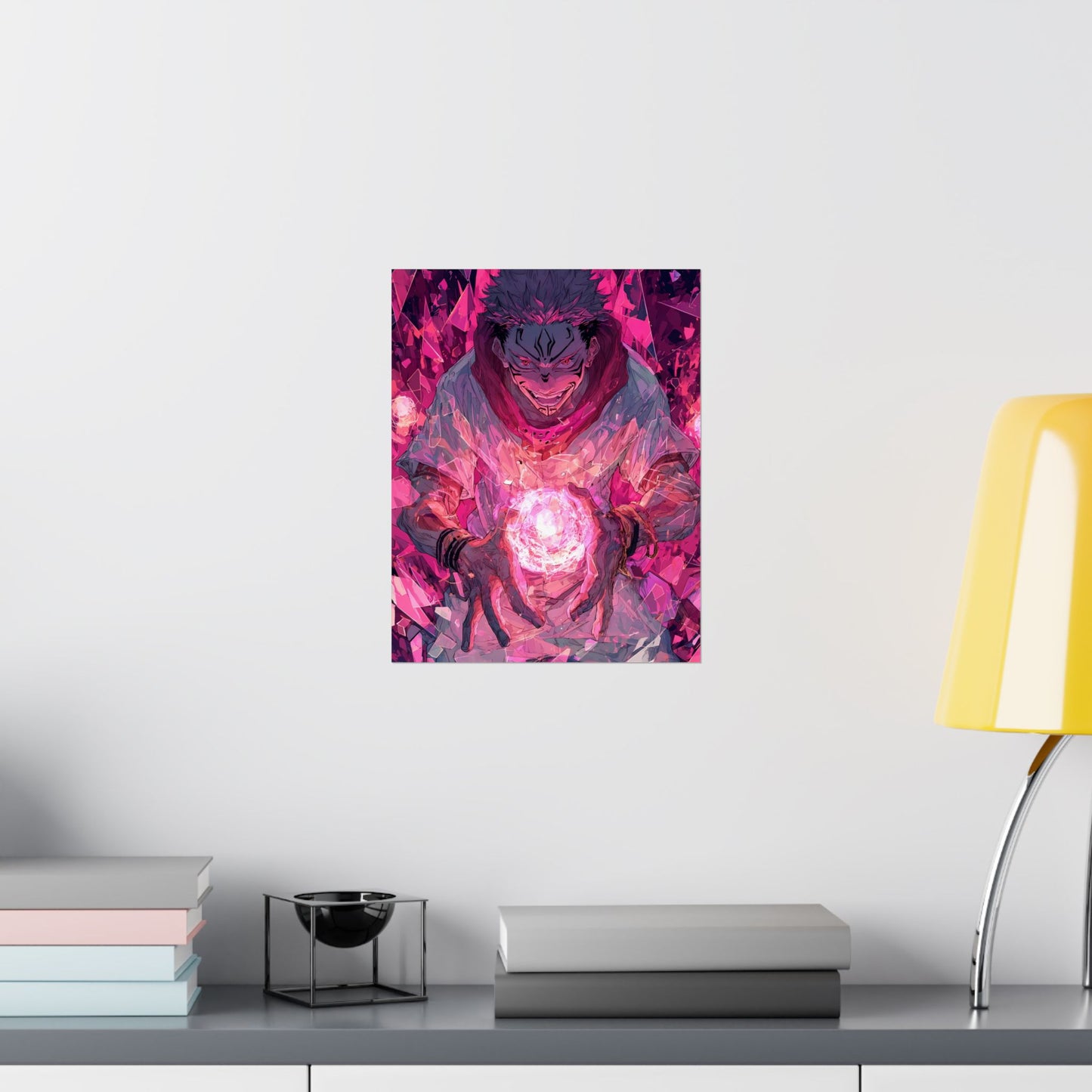 Ryomen Sukuna, Jujutsu Kaisen Anime Matte Vertical Poster Wall Art
