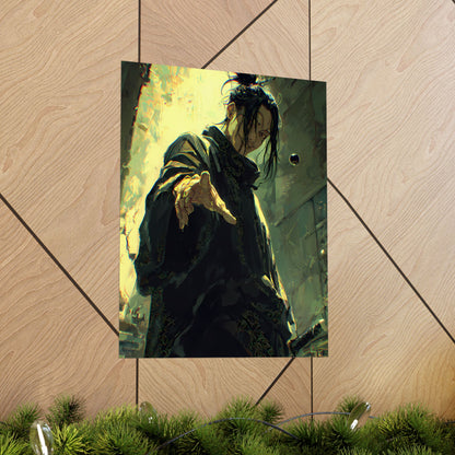 Suguru Geto, Jujutsu Kaisen Anime Matte Vertical Poster Wall Art