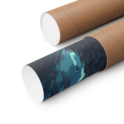 Killua Zoldyck, Hunter X Hunter Anime Matte Vertical Poster Wall Art