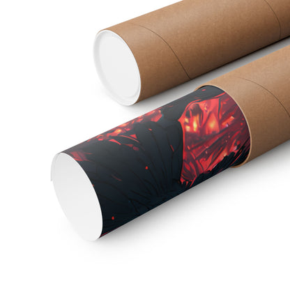 Itachi Uchiha, Tsukuyomi Naruto Shippuden Anime Fan Art Vertical Poster Wall Art