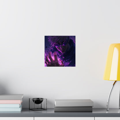 Gojo Satoru, Limitless Power Jujutsu Kaisen Anime Matte Vertical Poster Wall Art