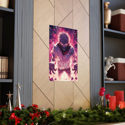 Ryomen Sukuna, Jujutsu Kaisen Anime Fan Art Vertical Poster Wall Art