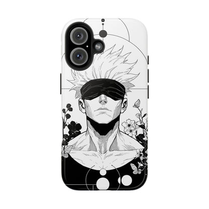 Gojo Satoru Jujutsu Kaisen Stylish Gamer Phone Case, Tough Case for Protection, Anime Lover Gift