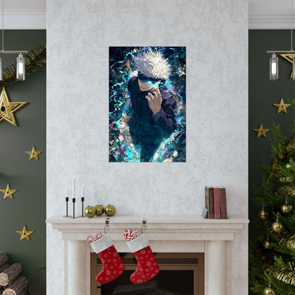 Jujutsu Kaisen Gojo Satoru Matte Vertical Poster Wall Art