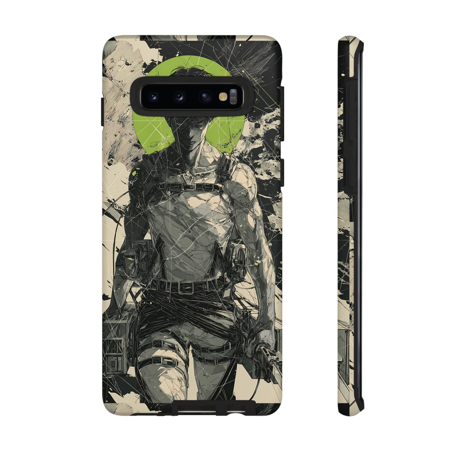 Captain Levi Ackerman, Attack On Titan Anime-Inspired Phone Case: Tough Cases, Phone Cover
