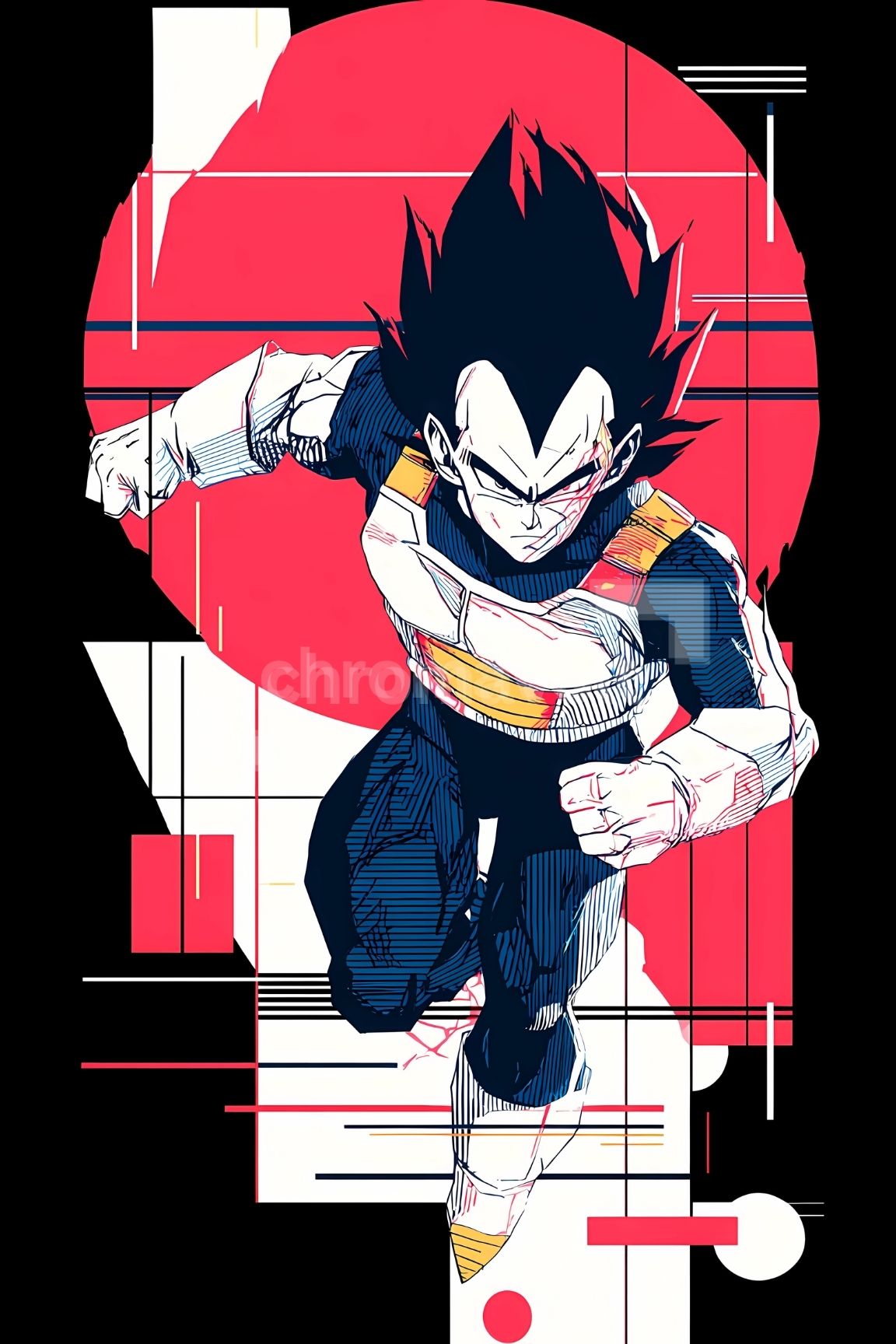 Dragon Ball Anime Posters, Matte Vertical Poster Wall Art 24 in x 36 in