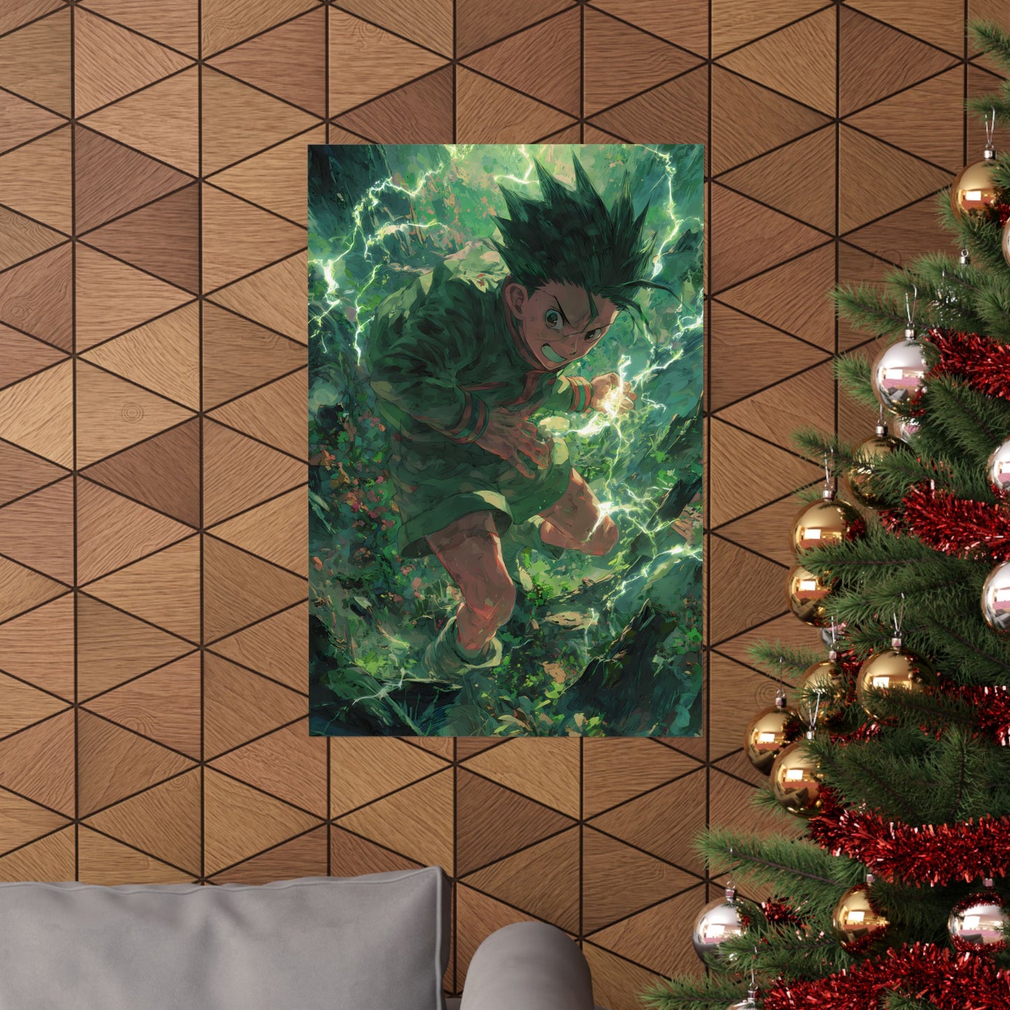 Gon Freecss, Hunter X Hunter Anime Matte Vertical Poster Wall Art