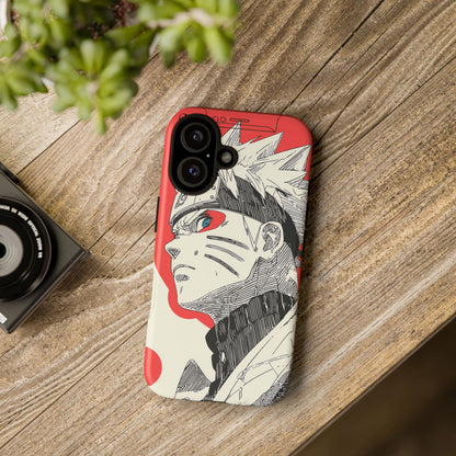 Naruto Uzumaki Sage Mode Senjutsu Naruto Shippuden Anime-Inspired Phone Case: Tough Cases, Phone Cover