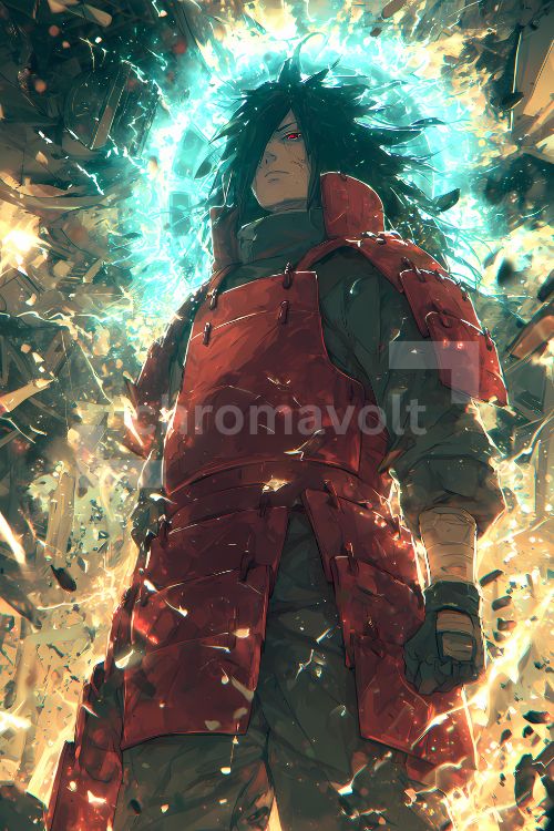 Naruto Shippuden Anime Posters, Matte Vertical Poster Wall Art
