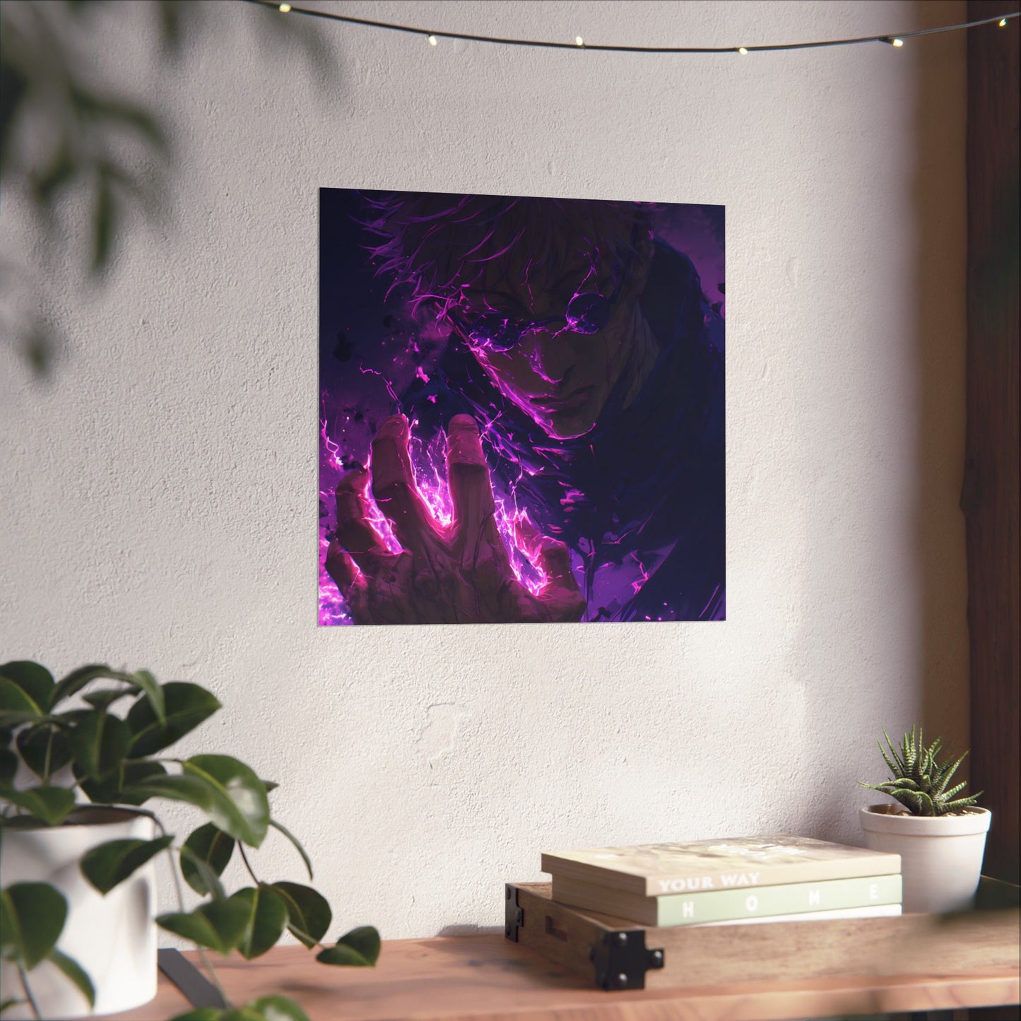 Gojo Satoru, Limitless Power Jujutsu Kaisen Anime Matte Vertical Poster Wall Art