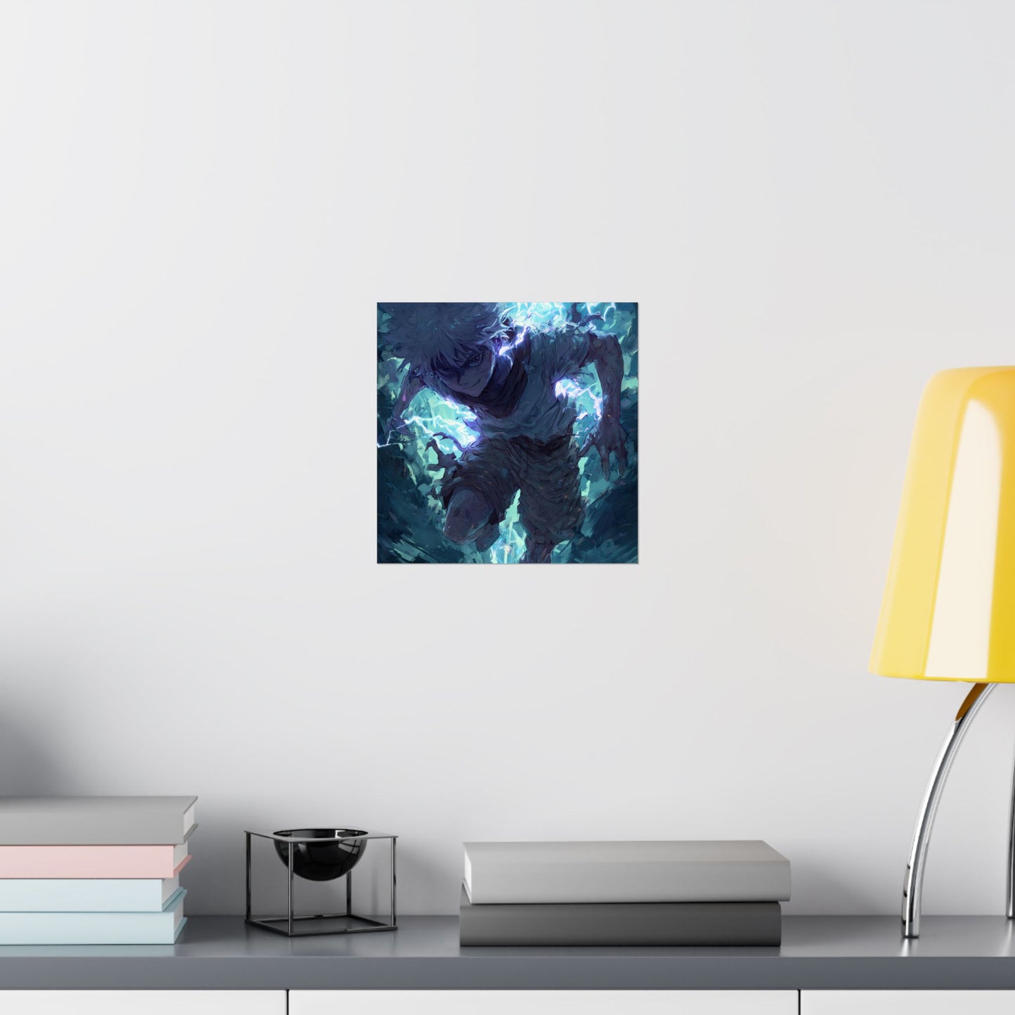 Killua Zoldyck, Hunter X Hunter Anime Matte Vertical Poster Wall Art