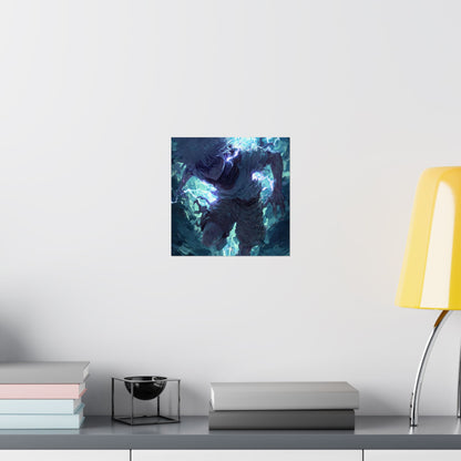 Killua Zoldyck, Hunter X Hunter Anime Matte Vertical Poster Wall Art