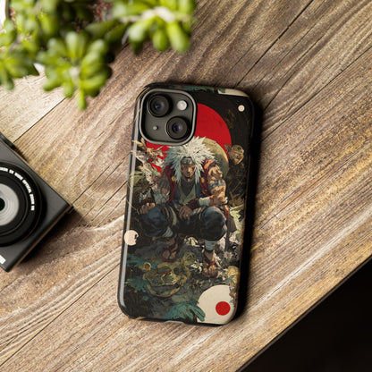 Jiraiya Sensei Naruto Shippuden Anime-Inspired Phone Case: Tough Cases, Phone Cover