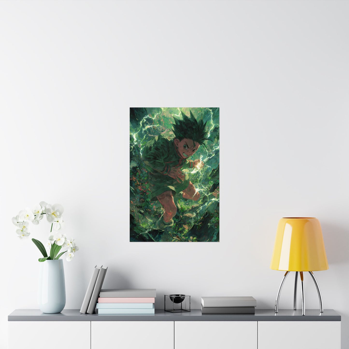 Gon Freecss, Hunter X Hunter Anime Matte Vertical Poster Wall Art
