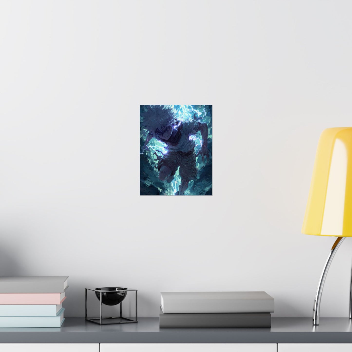 Killua Zoldyck, Hunter X Hunter Anime Matte Vertical Poster Wall Art