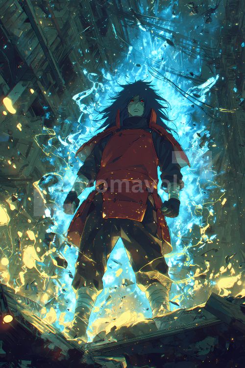 Naruto Shippuden Anime Posters, Matte Vertical Poster Wall Art