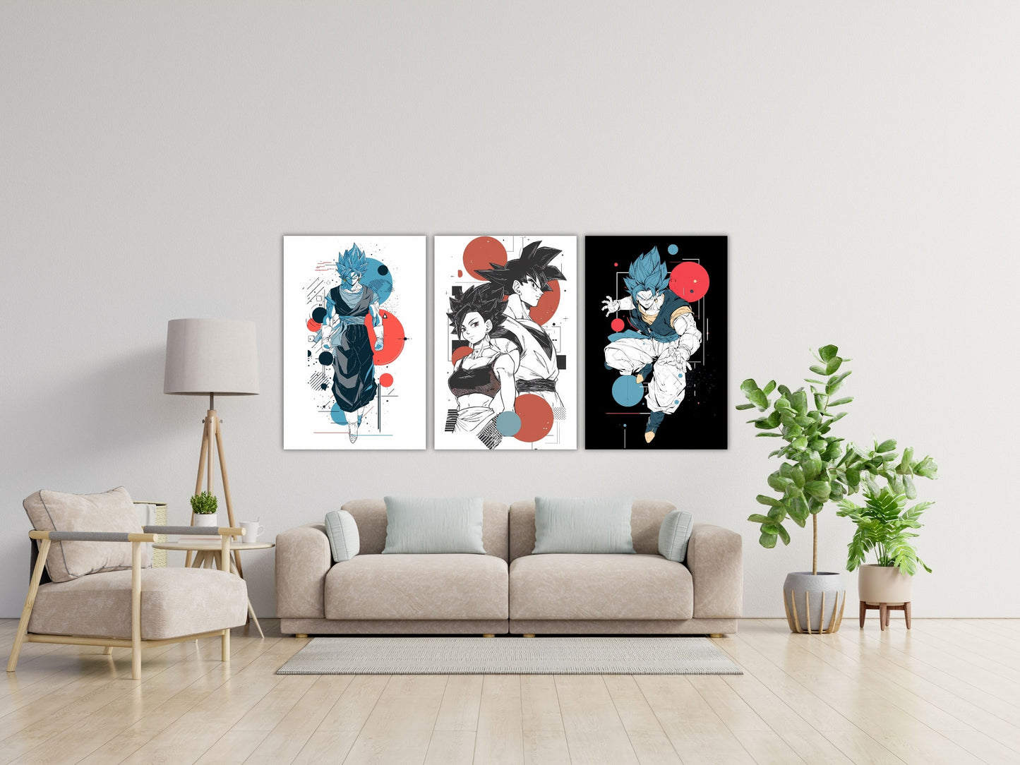 Dragon Ball Anime Posters, Matte Vertical Poster Wall Art 24 in x 36 in
