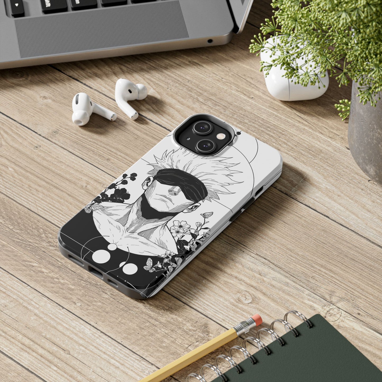 Gojo Satoru Jujutsu Kaisen Stylish Gamer Phone Case, Tough Case for Protection, Anime Lover Gift
