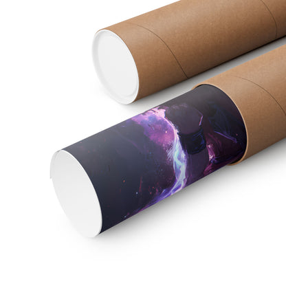 Ultra Instinct Kid Goku, UI Dragon Ball Super Matte Vertical Poster Wall Art