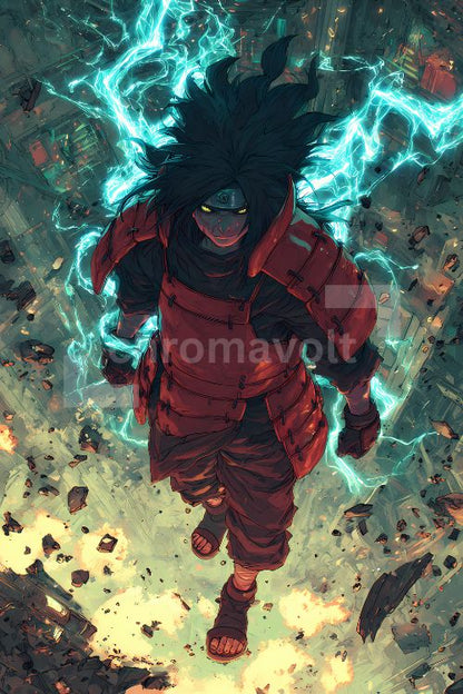 Naruto Shippuden Anime Posters, Matte Vertical Poster Wall Art