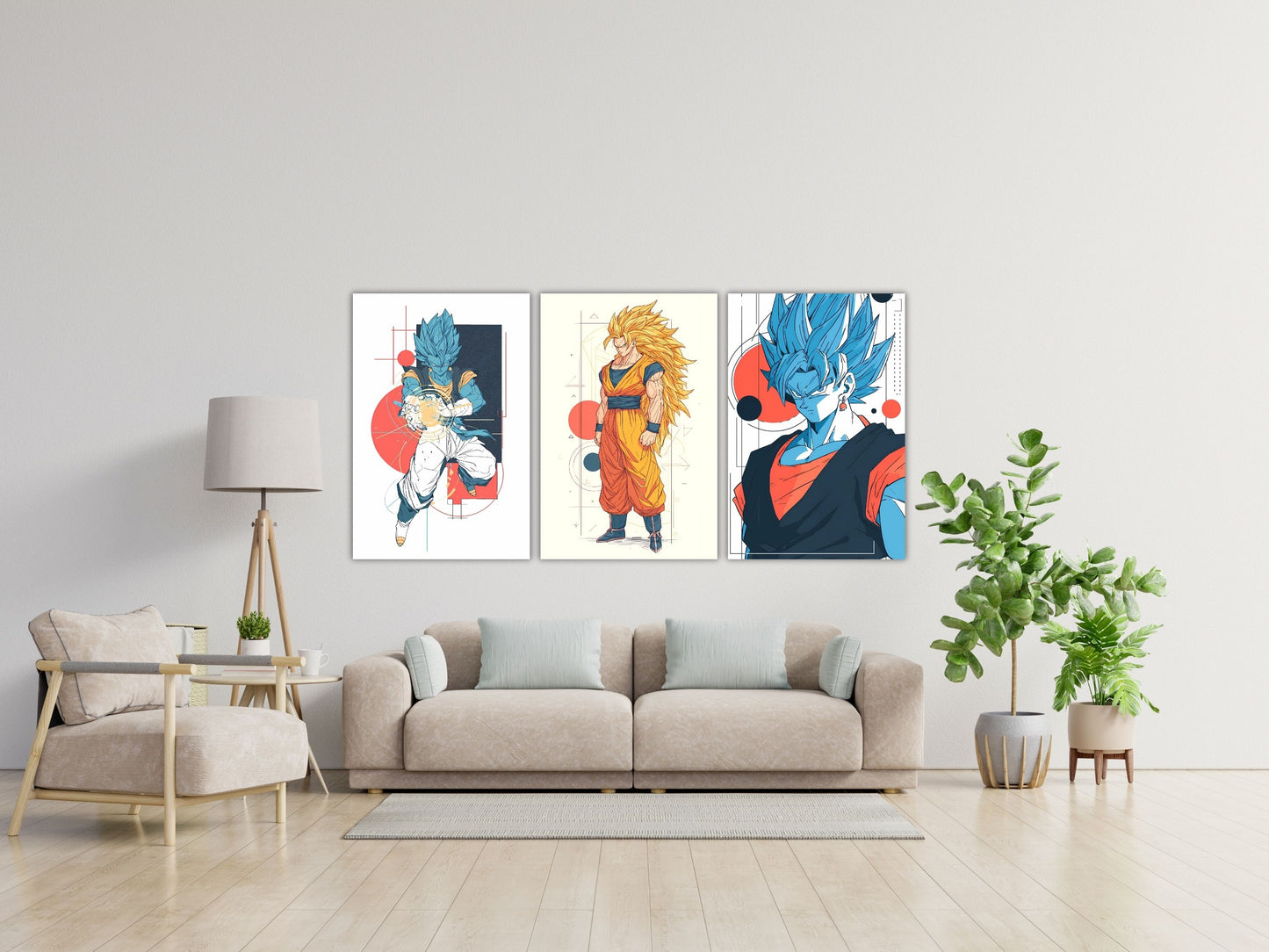 Dragon Ball Anime Posters, Matte Vertical Poster Wall Art 24 in x 36 in