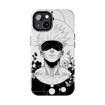 Gojo Satoru Jujutsu Kaisen Stylish Gamer Phone Case, Tough Case for Protection, Anime Lover Gift