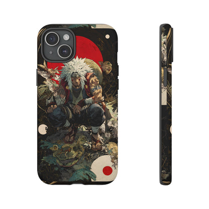 Jiraiya Sensei Naruto Shippuden Anime-Inspired Phone Case: Tough Cases, Phone Cover