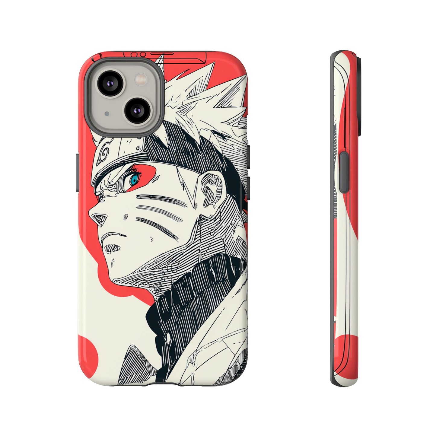 Naruto Uzumaki Sage Mode Senjutsu Naruto Shippuden Anime-Inspired Phone Case: Tough Cases, Phone Cover