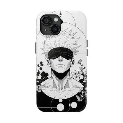 Gojo Satoru Jujutsu Kaisen Stylish Gamer Phone Case, Tough Case for Protection, Anime Lover Gift