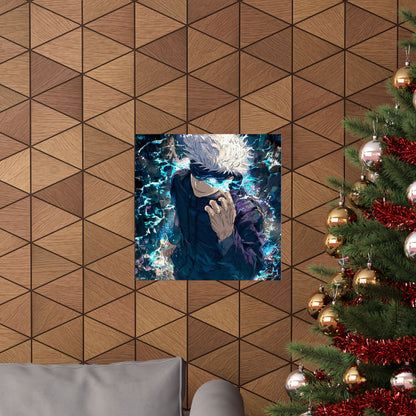Jujutsu Kaisen Gojo Satoru Matte Vertical Poster Wall Art