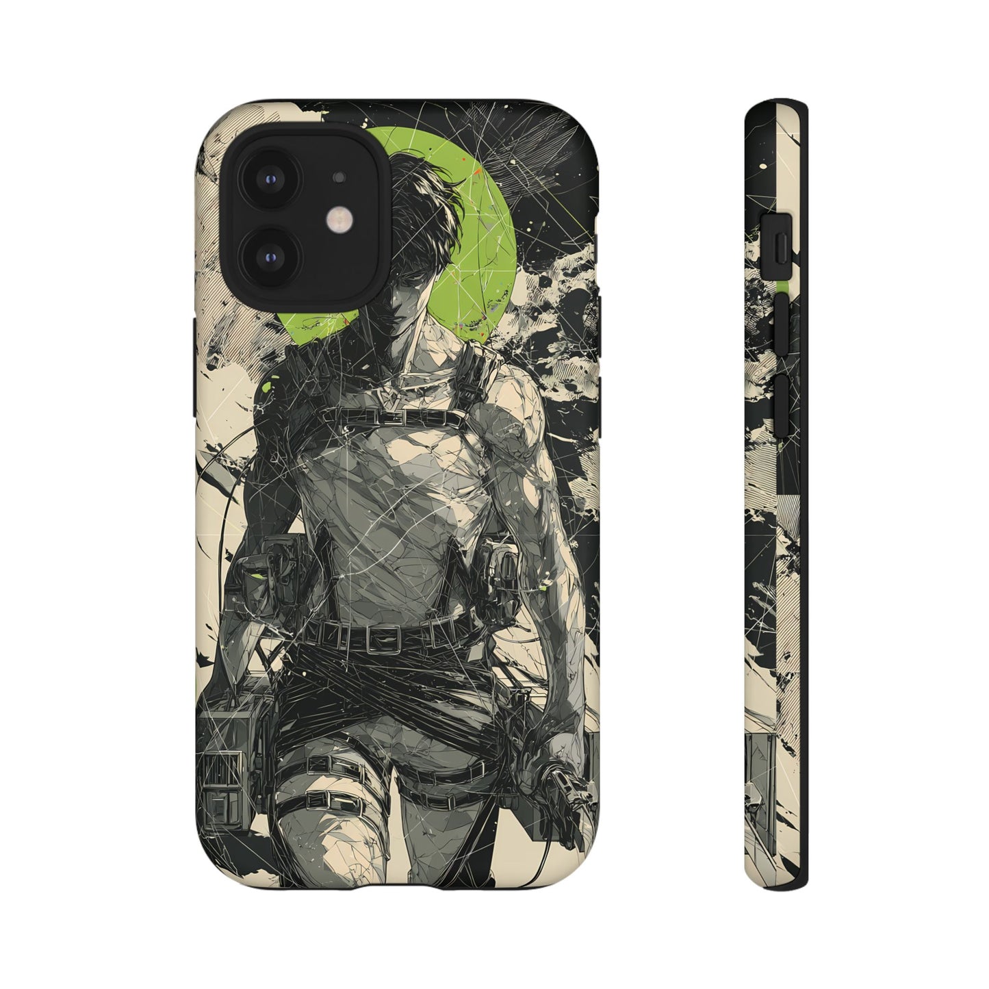 Captain Levi Ackerman, Attack On Titan Anime-Inspired Phone Case: Tough Cases, Phone Cover