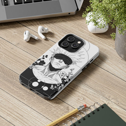 Gojo Satoru Jujutsu Kaisen Stylish Gamer Phone Case, Tough Case for Protection, Anime Lover Gift