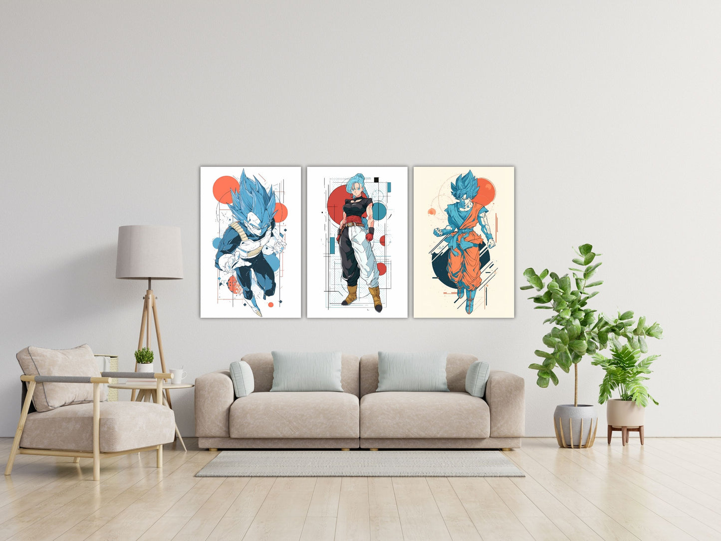 Dragon Ball Anime Posters, Matte Vertical Poster Wall Art 24 in x 36 in