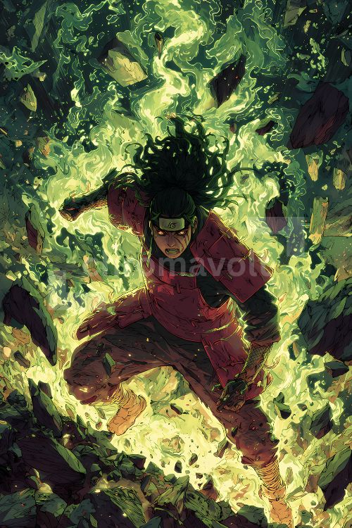 Naruto Shippuden Anime Posters, Matte Vertical Poster Wall Art