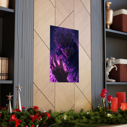 Gojo Satoru, Limitless Power Jujutsu Kaisen Anime Matte Vertical Poster Wall Art